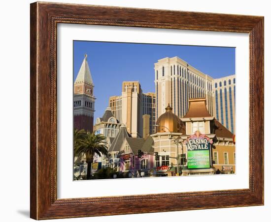 Casino Royale, Palazzo and Venetian Casinos, Las Vegas, Nevada-Richard Cummins-Framed Photographic Print