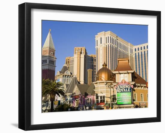 Casino Royale, Palazzo and Venetian Casinos, Las Vegas, Nevada-Richard Cummins-Framed Photographic Print