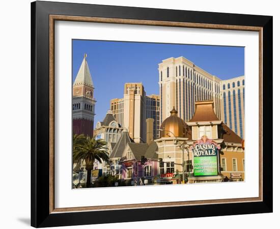 Casino Royale, Palazzo and Venetian Casinos, Las Vegas, Nevada-Richard Cummins-Framed Photographic Print