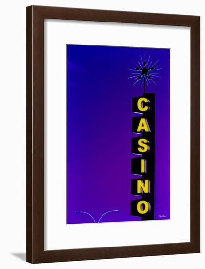 Casino - Violet-Pascal Normand-Framed Art Print