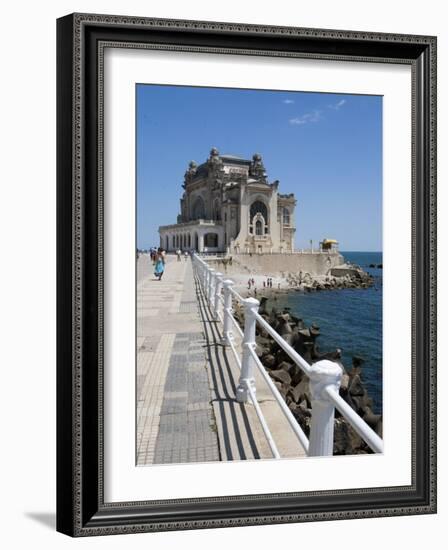 Casino, Waterfront Promenade, Constanta, Romania, Europe-Marco Cristofori-Framed Photographic Print