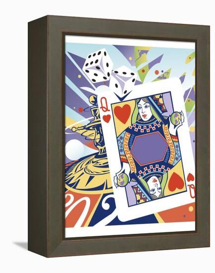 Casino-David Chestnutt-Framed Premier Image Canvas