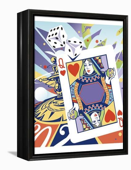 Casino-David Chestnutt-Framed Premier Image Canvas