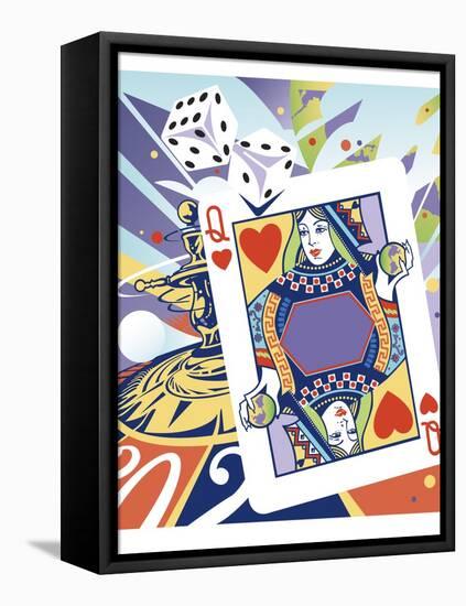 Casino-David Chestnutt-Framed Premier Image Canvas