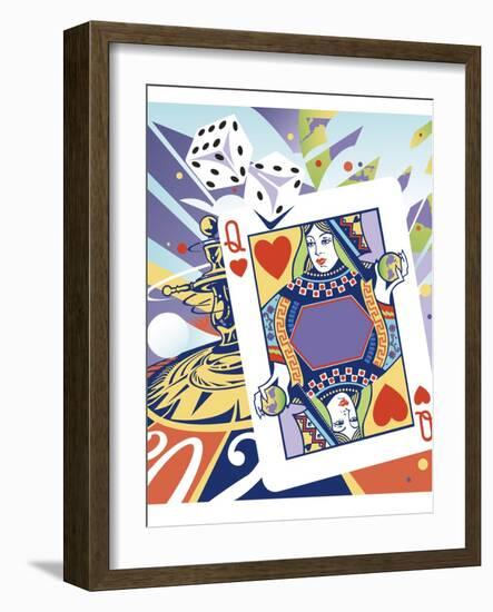 Casino-David Chestnutt-Framed Giclee Print