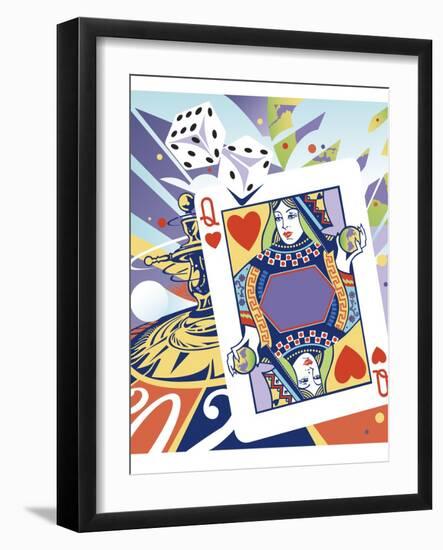 Casino-David Chestnutt-Framed Giclee Print