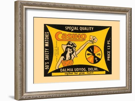 Casino-null-Framed Art Print