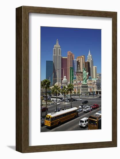 Casinos and Hotels of Las Vegas, Nevada-David Wall-Framed Photographic Print