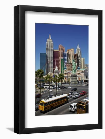 Casinos and Hotels of Las Vegas, Nevada-David Wall-Framed Photographic Print