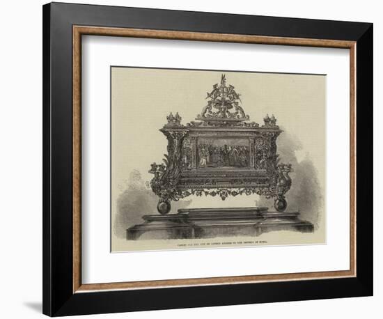 Casket for the City of London Address to the Emperor of Russia-null-Framed Giclee Print