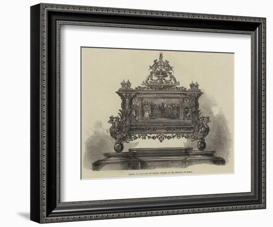 Casket for the City of London Address to the Emperor of Russia-null-Framed Giclee Print