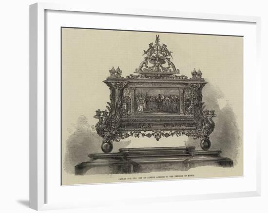 Casket for the City of London Address to the Emperor of Russia-null-Framed Giclee Print