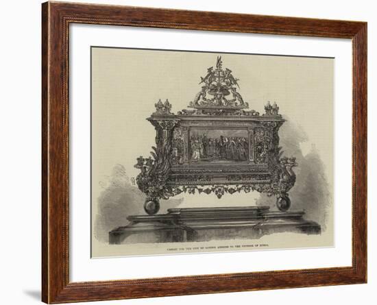 Casket for the City of London Address to the Emperor of Russia-null-Framed Giclee Print