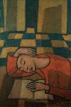 Sleeping Girl-Casorati Felice-Giclee Print