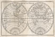 Earth's Globe Still Far from Completely Mapped, Note How North America and Australia Fade Away-Caspar Bouttats-Framed Art Print