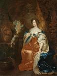 Portrait of Mary Stuart, Wife of Prince William III, c. 1683-Caspar Netscher-Giclee Print