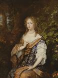 Portrait of Mary Stuart, Wife of Prince William III, c. 1683-Caspar Netscher-Giclee Print