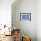 Caspian Tern in flight, diving for prey, New Zealand-Andy Trowbridge-Framed Photographic Print displayed on a wall