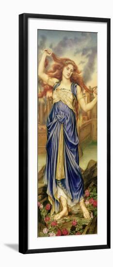 Cassandra, 1898-Evelyn De Morgan-Framed Giclee Print