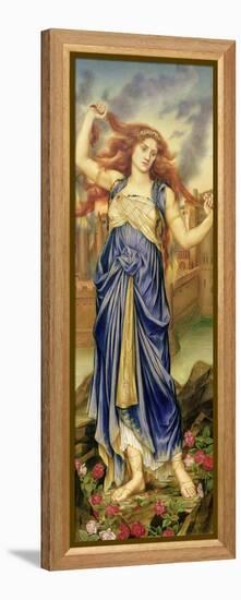 Cassandra, 1898-Evelyn De Morgan-Framed Premier Image Canvas