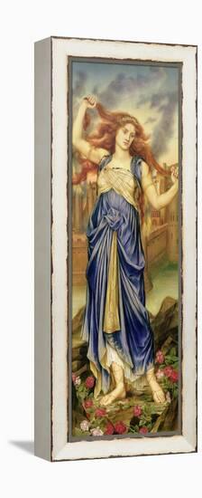 Cassandra, 1898-Evelyn De Morgan-Framed Premier Image Canvas