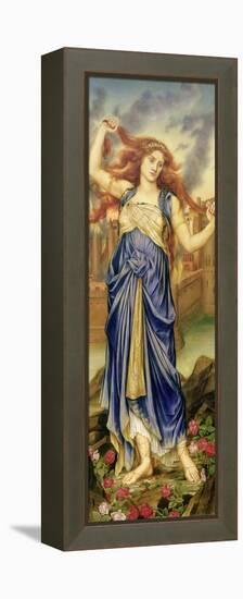 Cassandra, 1898-Evelyn De Morgan-Framed Premier Image Canvas