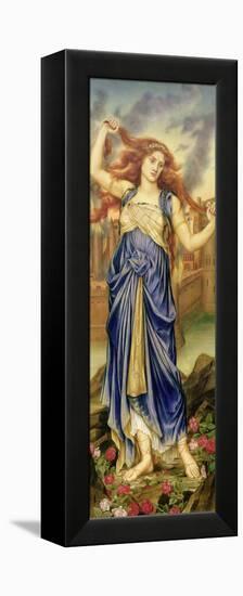 Cassandra, 1898-Evelyn De Morgan-Framed Premier Image Canvas