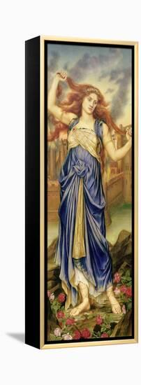 Cassandra, 1898-Evelyn De Morgan-Framed Premier Image Canvas