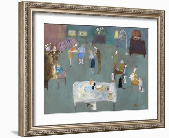 Cassandra's First Concerto, 2007-Susan Bower-Framed Giclee Print