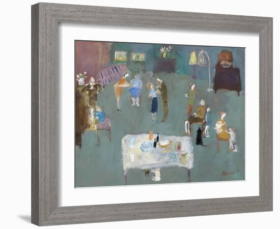 Cassandra's First Concerto, 2007-Susan Bower-Framed Giclee Print