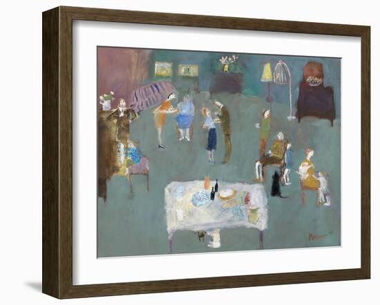 Cassandra's First Concerto, 2007-Susan Bower-Framed Giclee Print