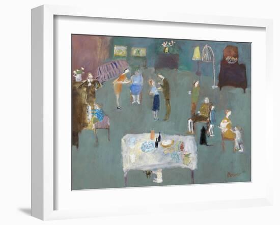 Cassandra's First Concerto, 2007-Susan Bower-Framed Giclee Print