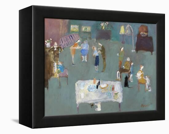 Cassandra's First Concerto, 2007-Susan Bower-Framed Premier Image Canvas