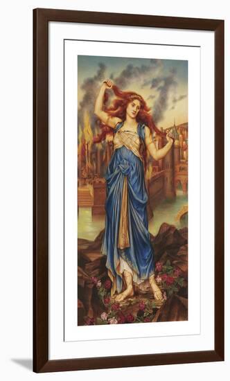 Cassandra-Evelyn De Morgan-Framed Premium Giclee Print