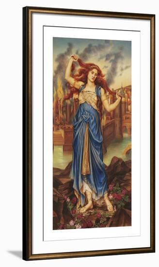 Cassandra-Evelyn De Morgan-Framed Premium Giclee Print