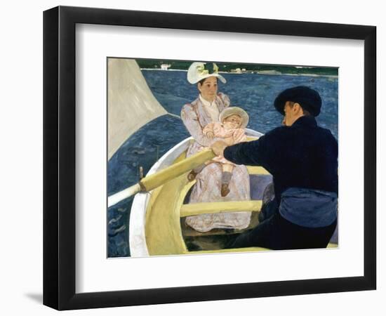 Cassatt: Boating, 1893-4-Mary Cassatt-Framed Giclee Print