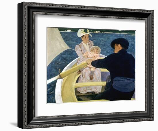 Cassatt: Boating, 1893-4-Mary Cassatt-Framed Giclee Print