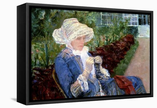 Cassatt: Lydia, 1880-Mary Cassatt-Framed Premier Image Canvas