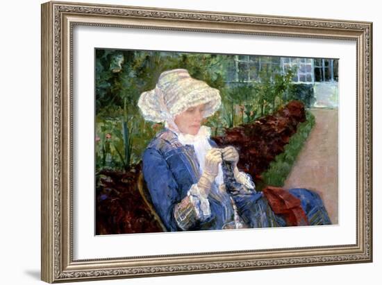 Cassatt: Lydia, 1880-Mary Cassatt-Framed Giclee Print