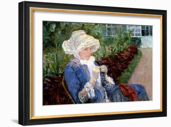 Cassatt: Lydia, 1880-Mary Cassatt-Framed Giclee Print