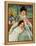 Cassatt: Mother Sewing-Mary Cassatt-Framed Premier Image Canvas