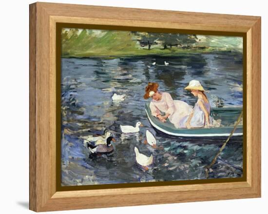 Cassatt: Summertime, 1894-Mary Cassatt-Framed Premier Image Canvas