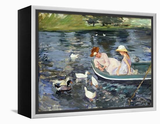 Cassatt: Summertime, 1894-Mary Cassatt-Framed Premier Image Canvas