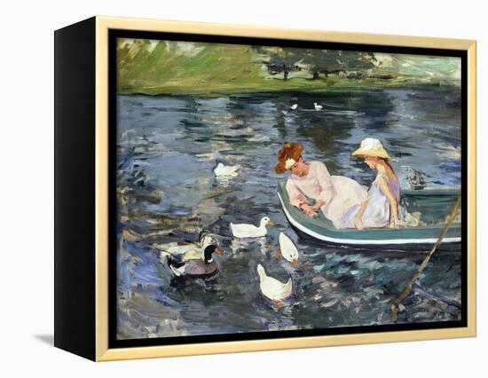 Cassatt: Summertime, 1894-Mary Cassatt-Framed Premier Image Canvas