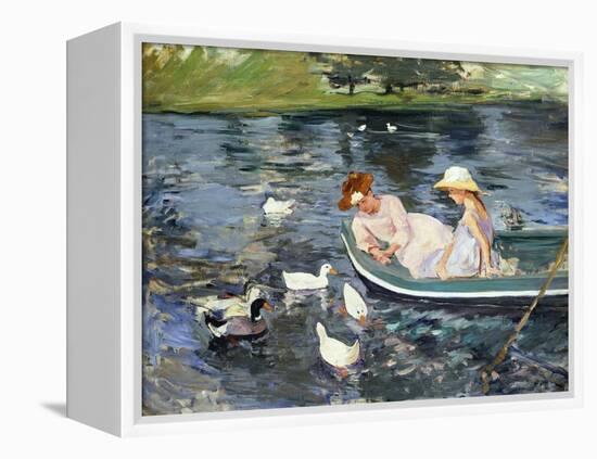 Cassatt: Summertime, 1894-Mary Cassatt-Framed Premier Image Canvas