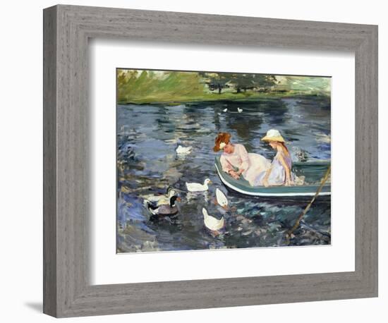 Cassatt: Summertime, 1894-Mary Cassatt-Framed Giclee Print