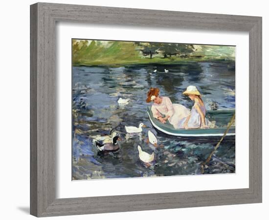 Cassatt: Summertime, 1894-Mary Cassatt-Framed Giclee Print