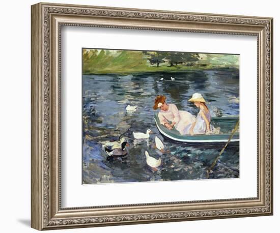 Cassatt: Summertime, 1894-Mary Cassatt-Framed Premium Giclee Print