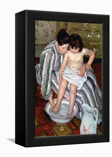 Cassatt: The Bath, 1891-2-Mary Cassatt-Framed Premier Image Canvas