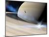 Cassini's Grand Finale at Saturn-null-Mounted Photographic Print